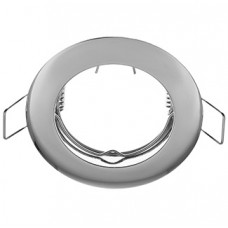 Σποτ Στρογγυλό Χωνευτό Σταθερό Αλουμινίου Χρώμιο